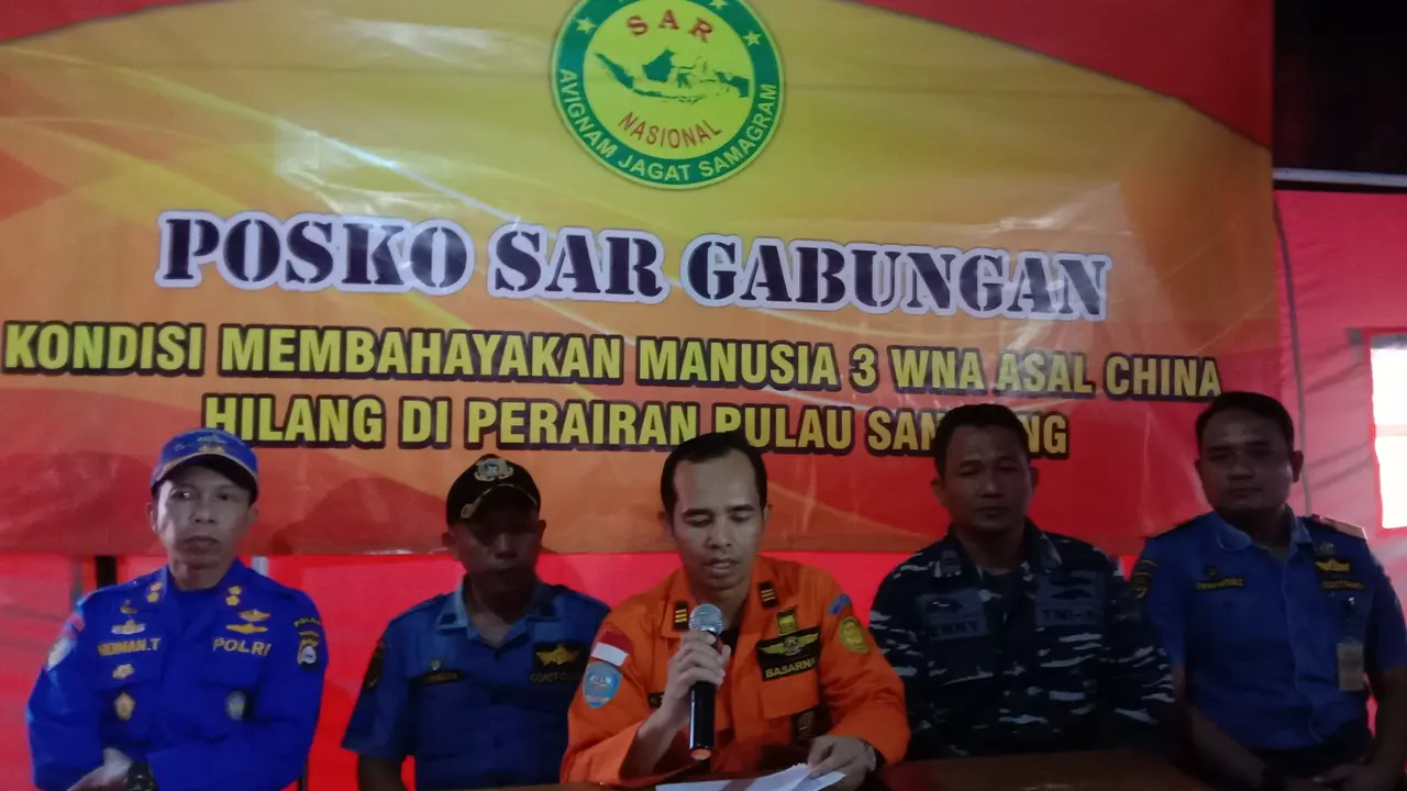 Pencarian Penyelam Hilang di Pulau Sangiang Banten