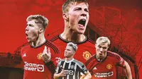 Manchester United - Aksi-Aksi Rasmus Hojlund di Man United (Bola.com/Adreanus Titus)