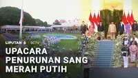 Khidmatnya Upacara Penurunan Sang Merah Putih
