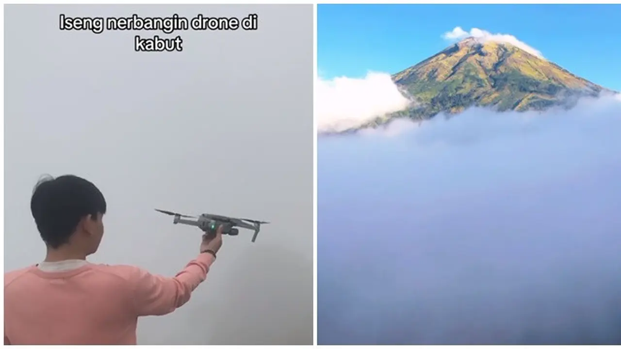 Viral Pemandangan di Balik Kabut Ini Indah dan Tak Terduga, Bikin Takjub