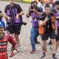 Sementara itu, di Sprint Race MotoGP Jerman 2024, Francesco Bagnaia harus puas finis di posisi ketiga setelah Miguel Oliveira. (Radek Mica/AFP)