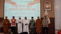 Ketua Umum Pengurus Besar Nahdatul Ulama (PBNU), Said Aqil Siradj mengatakan budaya di Indonesia jauh lebih baik dibandingkan dengan budaya bangsa Arab. (Liputan6/Yopi Makdori)