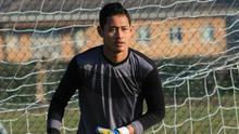 Kiper Diklat Persib, Erlangga Setyo. (Foto Instagram Erlangga Setyo, atas izin yang bersangkutan)