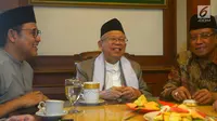 Berhaji di Tanah Suci, KH Ma'ruf Amin Bakal Temui Rizieq Shihab?