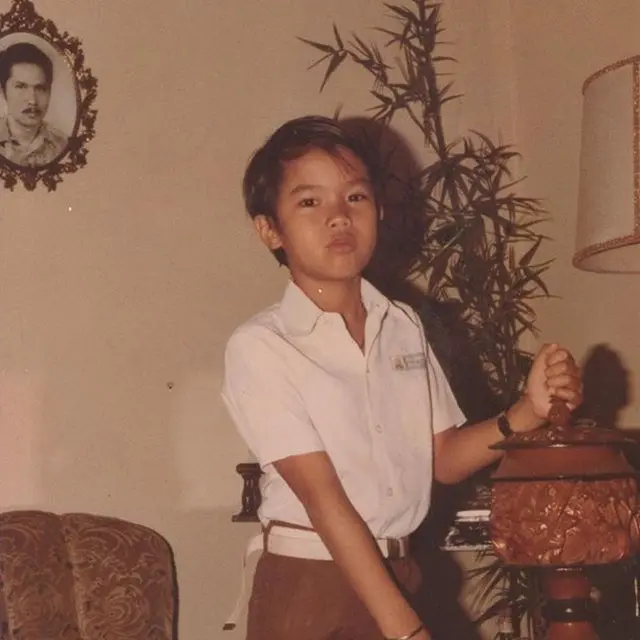 6 Potret Masa Remaja Ahmad Dhani, Gaya Rambut Mullet Bikin Pangling