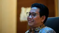 Menteri Desa, PDT dan Transmigrasi Abdul Halim Iskandar mengikuti Rapat Koordinasi Penanganan Tata Kelola Danau Maninjau secara virtual, Jakarta, Selasa (18/5)/Foto: Wening-Kemendes PDTT.