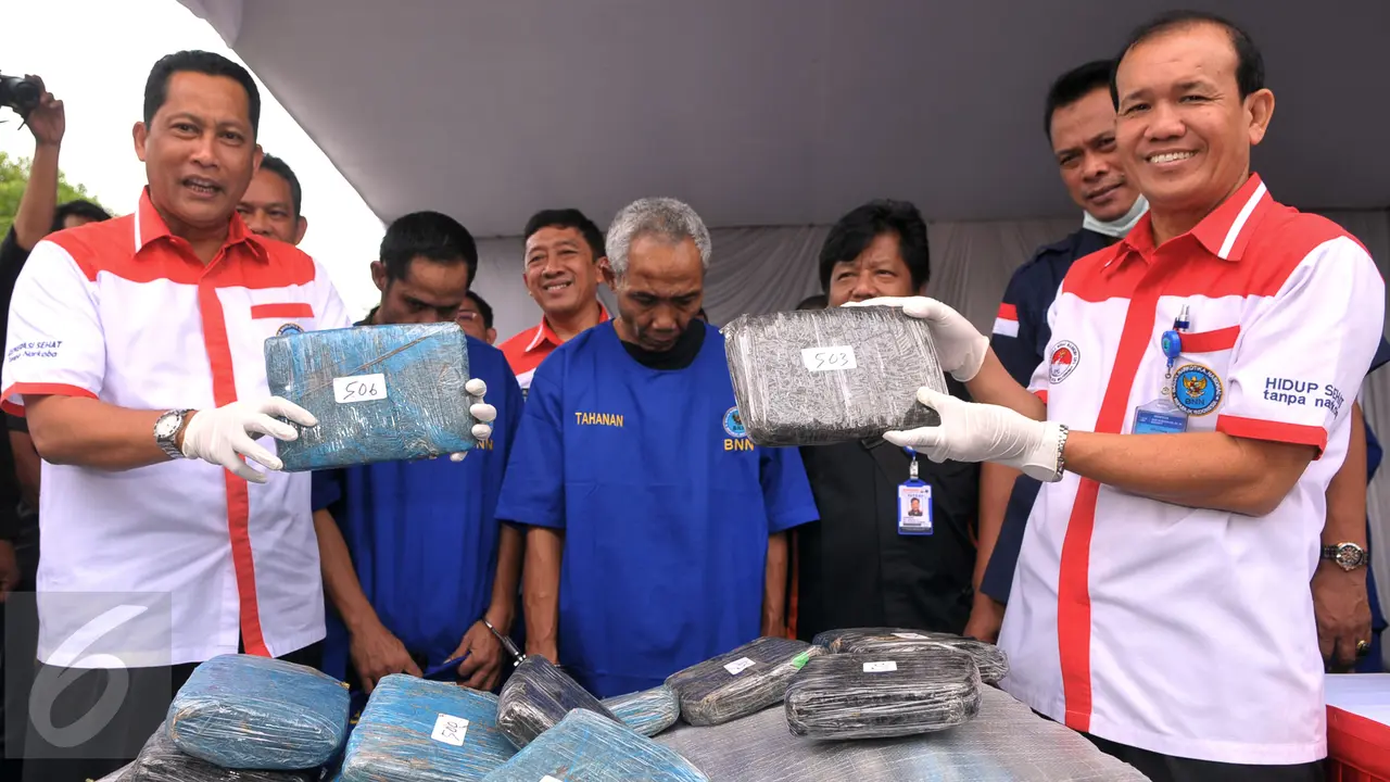 20160210-BNN Musnahkan Narkoba Jaringan Internasional