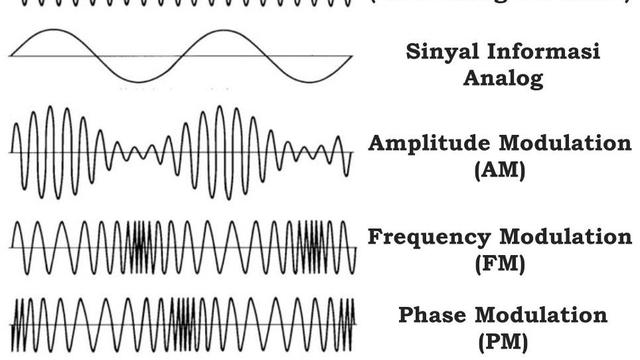 Ilustrasi jenis-jenis amplitudo