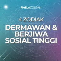 4 Zodiak Dermawan dan Berjiwa Sosial Tinggi