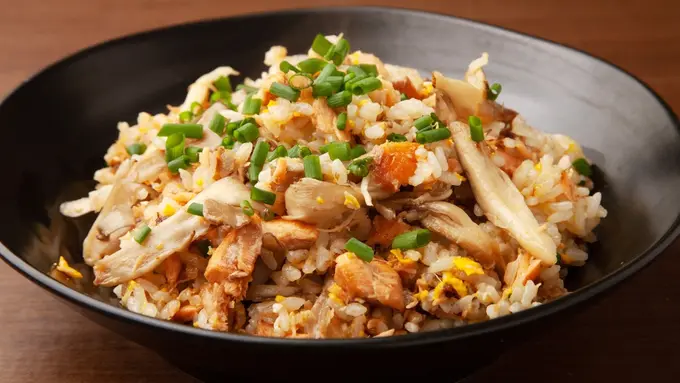 nasi goreng jamur tiram