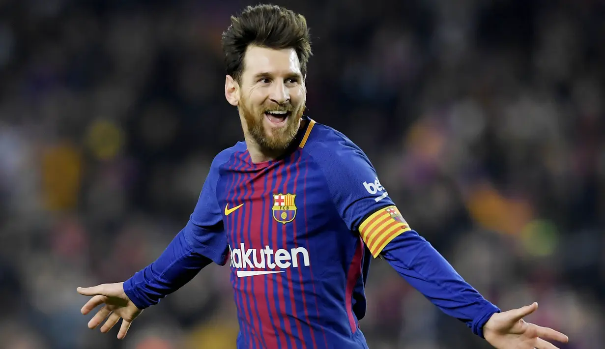 1. Lionel Messi (Barcelona) - 19 Gol. (AFP/Lluis Gene)