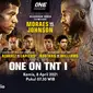 Live streaming One Championship: ONE on TNT I, Kamis (8/4/2021) pukul 07.30 WIB dapat disaksikan melalui platform Vidio. (Dok. Vidio)