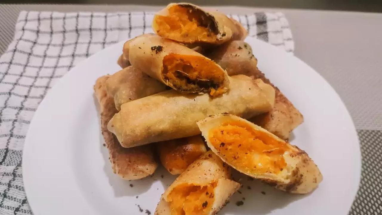 Resep lumpia isi ubi. (dok. Cookpad @nancypakasi)