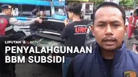 Polisi Bongkar Penyelewengan BBM Subsidi di Solok Selatan