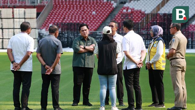FOTO Erick Thohir Sidak SUGBK