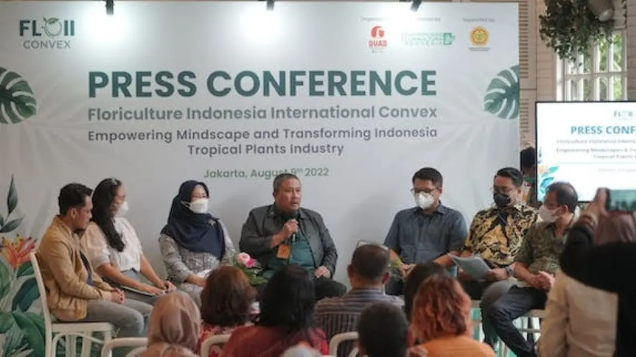 Perhimpunan Florikultura Indonesia Jadi Wadah Komunikasi Industri Tanaman Hias