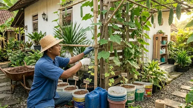 Pentingnya Pemangkasan dan Pengaturan Sulur