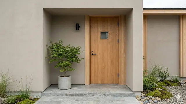 Kombinasi Cat Teras dan Pintu Kayu Agar Terlihat Elegan