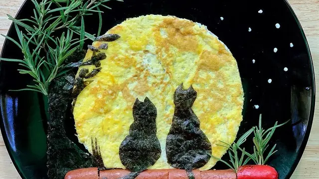 Wanita Ini Buat Karya Seni Pada Makanan Anaknya, 8 Hasilnya Curi Perhatian