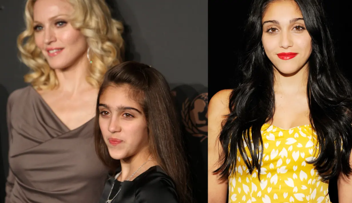 Lourdes Leon (18) adalah putri dari diva Madonna dan mantan suaminya, Carlos Leon. (via therichest.com)