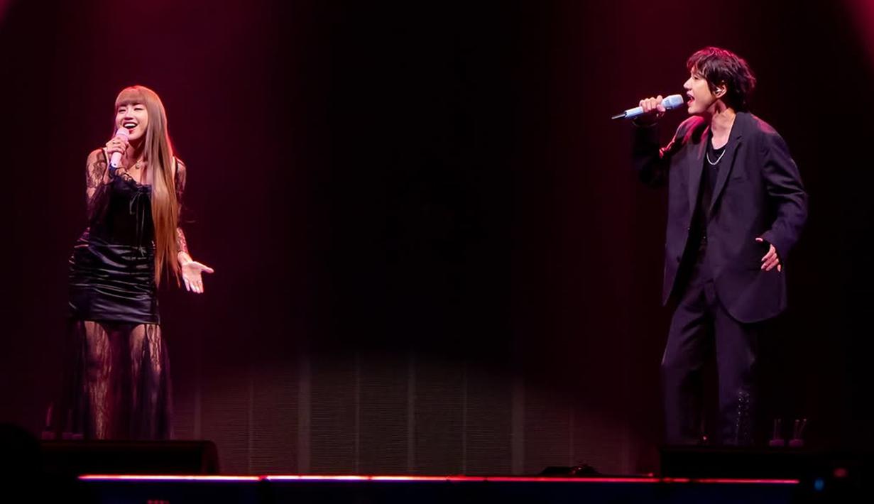 Permintaan berani tersebut diterima oleh tim Kyuhyun, membuat Ghea tak percaya dan sangat bahagia. Mereka berdua membawakan lagu "Jiwa yang Bersedih" di atas panggung. Harmonisasi suara Ghea dan Kyuhyun memukau para penonton. (Liputan6.com/IG/@gheaindrawari)