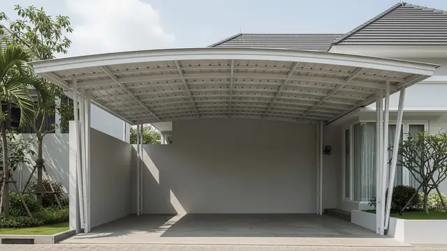 Model Atap Lengkung Minimalis (Curve Minimalist)