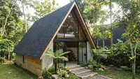 8 Model Rumah Minimalis dengan Atap Pelana Sederhana tapi Elegan, Fasad Tampak Mewah