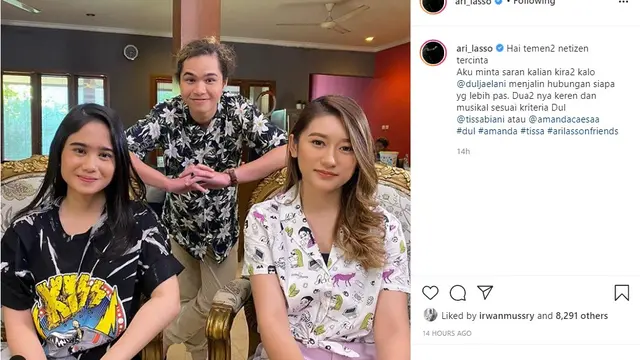 Dul Jaelani (Foto: Instagram/@ari_lasso)