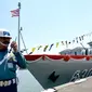 Kapal tersebut  diberi nama KRI Halasan 630 akan beroperasi di Armada Maritim Barat (Armabar).