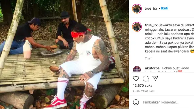 Jerinx SID Akui Tolak Tawaran Podcast DC Saat di Jakarta