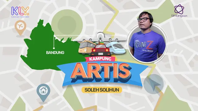 Bandung menjadi tujuan mudik Soleh Solihun, meski jaraknya tak jauh dari Jakarta, namun Bandung masih menyimpan sejuta pesona yang bahkan orang Jakarta pun belum banyak tahu.