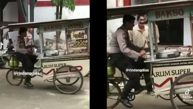 6 Tulisan di Gerobak Jualan Pakai Nama Brand Terkenal Ini Bikin Salah Fokus
