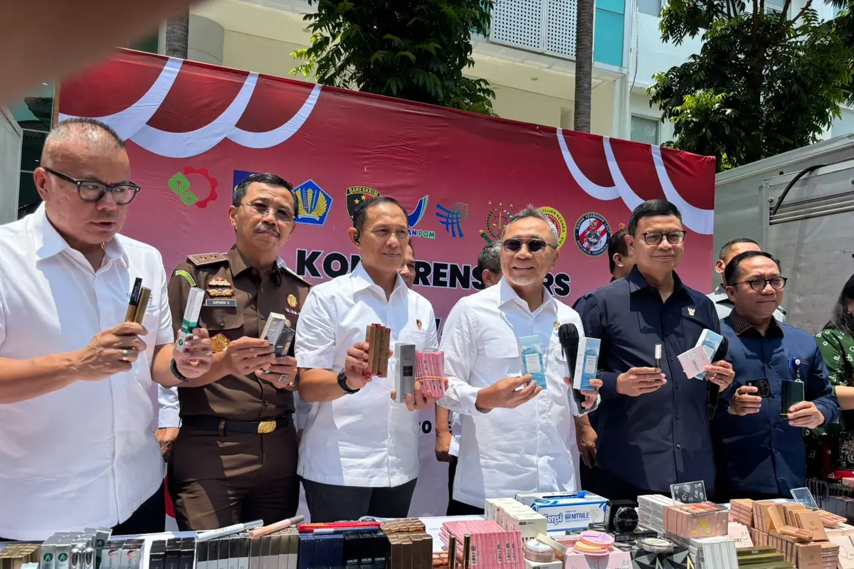 Mendag dan BPOM Amankan Produk Kosmetik Ilegal, Segini Nilainya