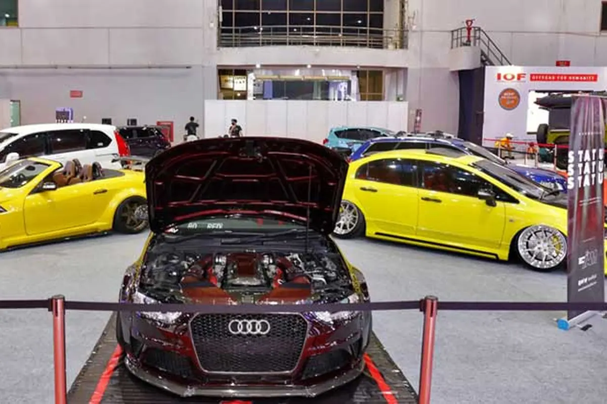 Deretan mobil keren yang dimodifikasi pada ajang IIMS Hybrid 2021