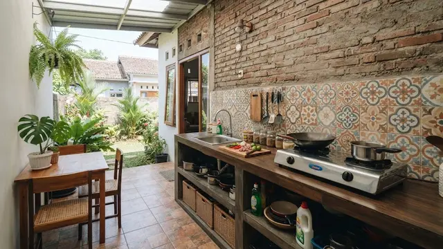 9 Desain Dapur Terbuka untuk Rumah Tipe 36, Hemat Ruang dan Tetap Nyaman