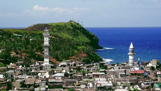 Pulau Anjouan di Comoros. (Sumber Wikimedia Commons)