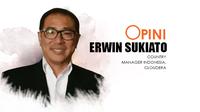 Erwin Sukiato, Country Manager Indonesia, Cloudera. Liputan6.com/Triyasni