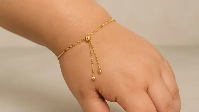 Model Gelang Emas Kecil untuk Tangan Gemuk/Ilustrasi AI