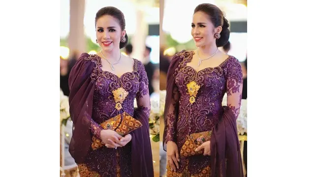 6 Potret Momo Geisha saat Pakai Kebaya, Anggun dan Menawan