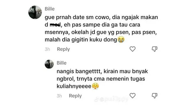7 Curhatan Netizen saat Kencan Pertama Ini Bikin Senyum Tipis