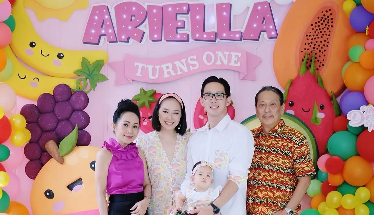 Ultah Pertama anak Yuanita Christiani (Instagram/yuanitachrist)
