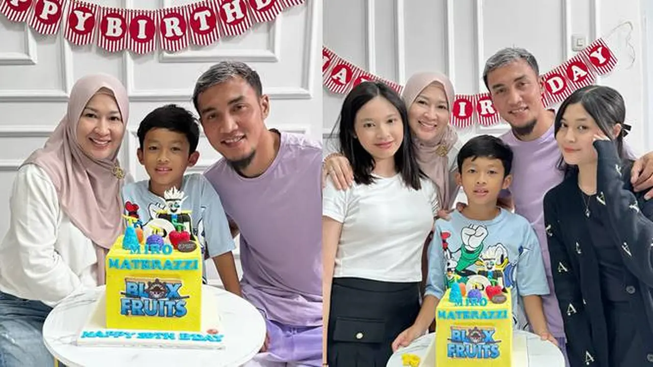 Tampil Kompak, Ini 7 Potret Okie Agustina dan Gunawan Dwi Cahyo Rayakan Ultah Anak