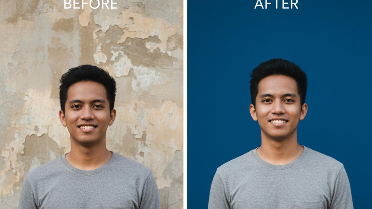 Kumpulan Prompt Gemini AI untuk Bikin Pas Foto Background Biru, Praktis dalam Sekejap