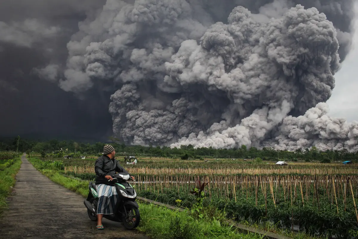 Dampak Erupsi Gunung Semeru, Desa Supiturang Luluh Lantak