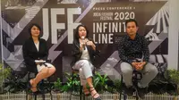 Jogja Fashion Festival 2020 mengalami transformasi untuk merangkul lebih banyak khayalak. (Liputan6.com/ Switzy Sabandar)