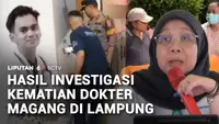 Sebab Kematian Dokter Magang Terungkap