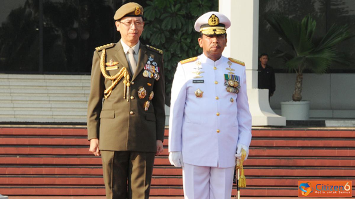 FOTO: Panglima TNI Terima Pangab Singapura