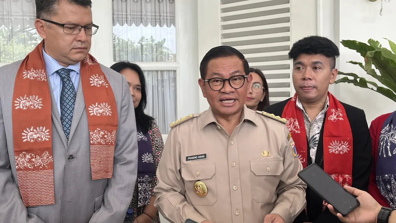 Gubernur DKI Jakarta Pramono Anung