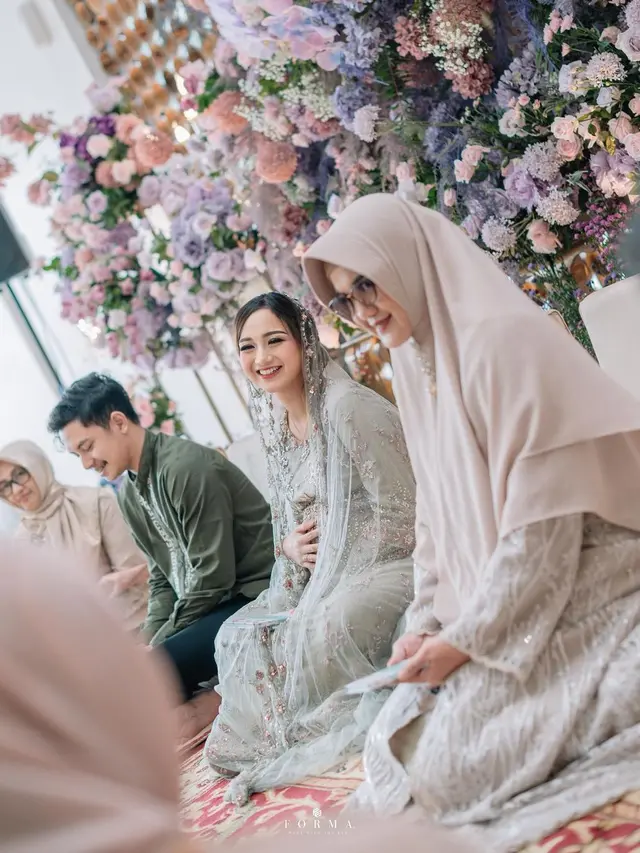 7 Potret Tasyakuran dan Siraman 7 Bulan Kehamilan Nanda Arsyinta, Digelar Mewah