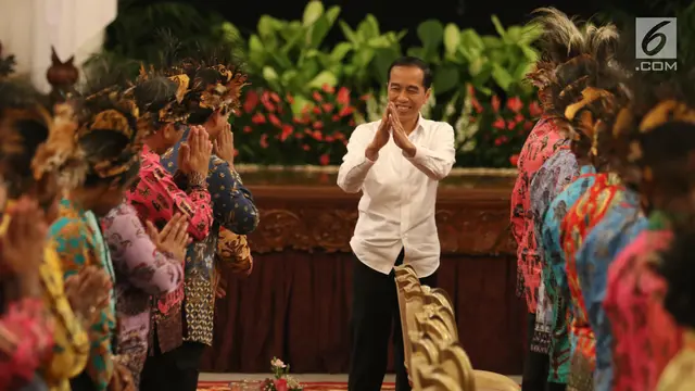 Jokowi Bertemu Tokoh Papua